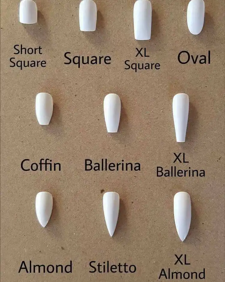 19 Fabulous Short Coffin Nail Designs - How to Determine Different Acrylic Nail Shapes 3 Close-up of the foundation and base rows of a crochet motif, demonstrating the initial single crochet stitches for the 19 Fabulous Short Coffin Nail Designs project.