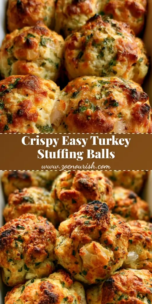 Turkey Stuffing Balls: The Ultimate Crispy and Moist Holiday Side Dish 3 A close up photo of Turkey Stuffing Balls in a white ceramic dish, showing toasted bread cubes and parsley flakes.