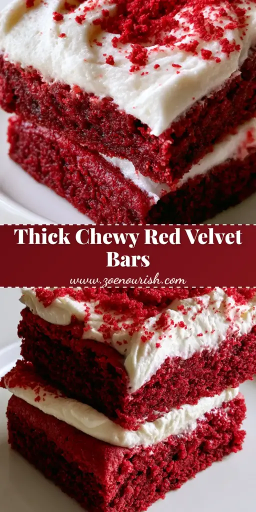Red Velvet Cookie Bars: The Ultimate Thick and Chewy Recipe 4 A stack of two rectangular Red Velvet Cookie Bars with thick white cream cheese frosting swirls on a white plate.
